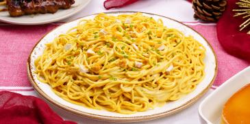Creamy Salted Egg Spaghetti