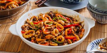 Stir Fried Squid