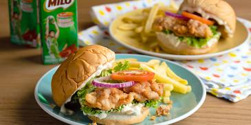 Fried Chicken Burger
