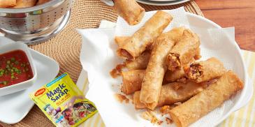 Lumpiang Sardinas with Sweet Spicy Sauce Recipe
