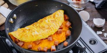 Ham and Cheese Omelette