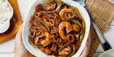 Seafood Adobo