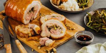 Italian Style Roast Pork Belly