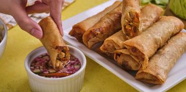 Fried Lumpiang Gulay