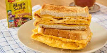 One-Pan Egg Toast