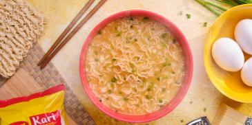 Cheesy Kari with Egg Recipe